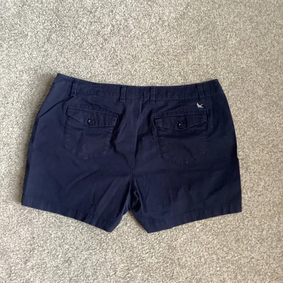 Eddie Bauer Blue Flat Front Shorts Casual Wear - Picture 2 of 2